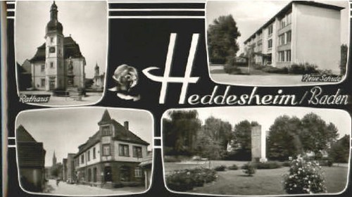 Heddesheim baden ungelaufen - baden,