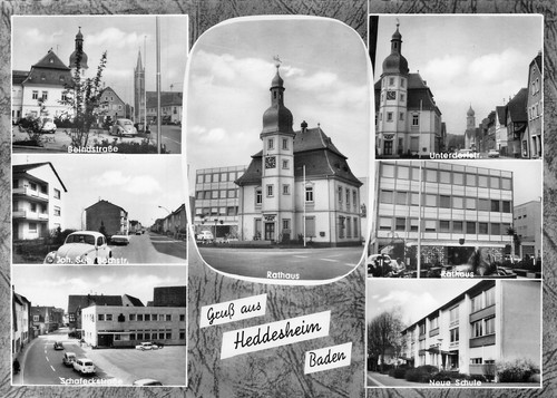 Heddesheim baden - ak,