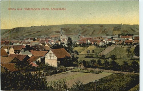 Gruss aus heddesheim - aus, an