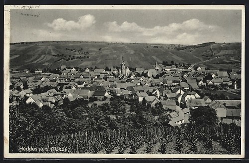 Heddesheim nahe totalansicht - heddesheim, /nahe,