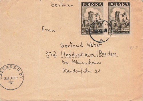 849260 polen zensur - 849260), blg.