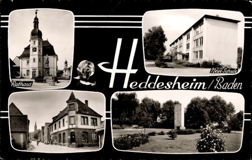 Heddesheim baden - ak,