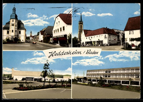 Heddesheim baden - ak, /baden