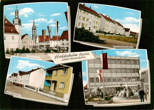 Heddesheim baden kirchpartie - baden,